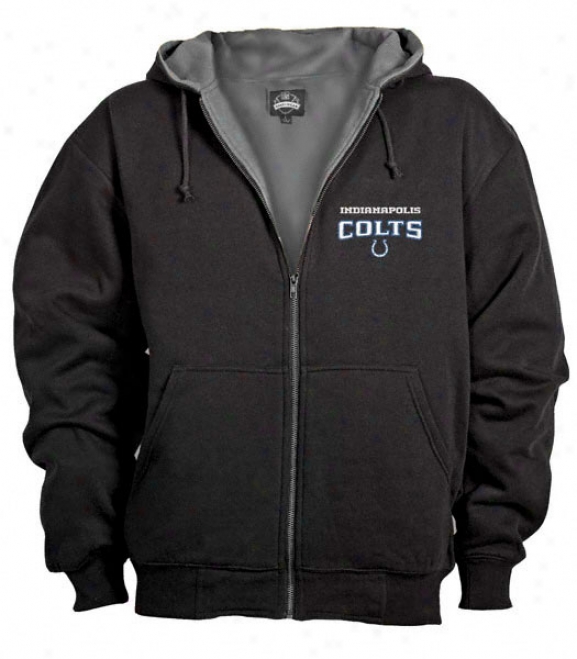 Indianapolis Colts Craftsman Zip Front Hooded Jacket