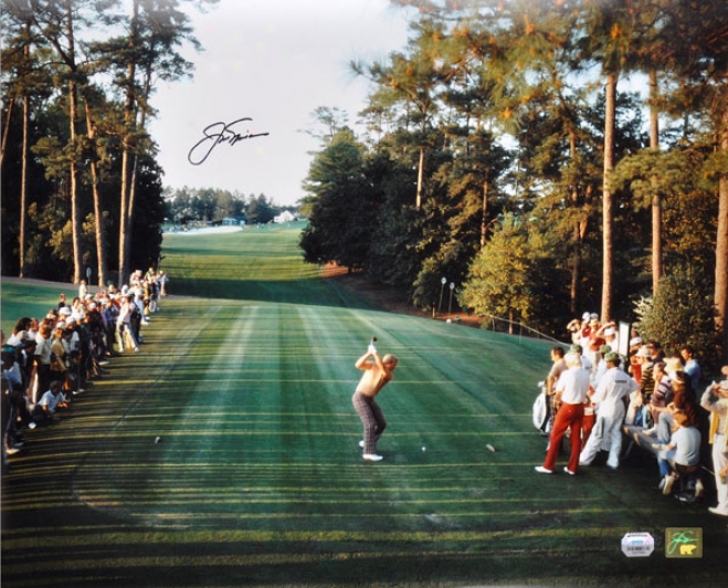 Jack Nicklaus Autographed Photograph  Details: 1986 Masters, 16x20