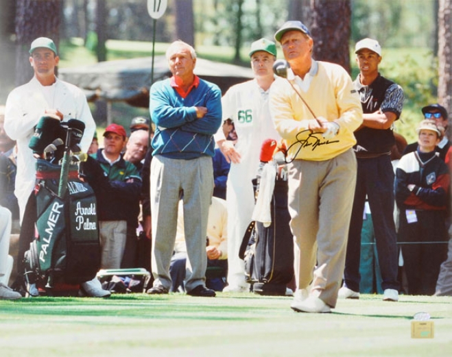 Jack Nicklaus Autographed Photograph  Details: 1996 Masters, 16x20