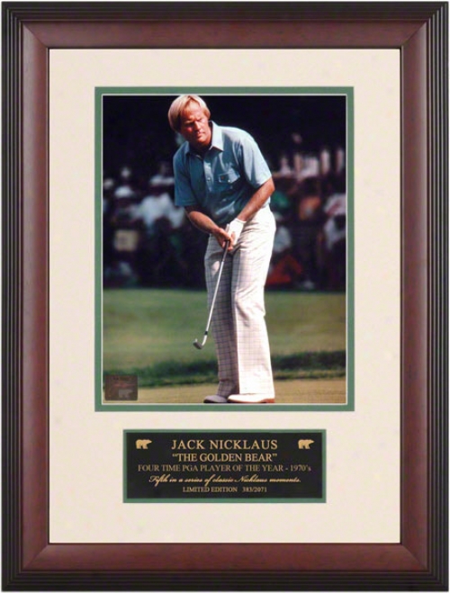 Jack Nicklaus Classic Moments #5 Framed Photograph