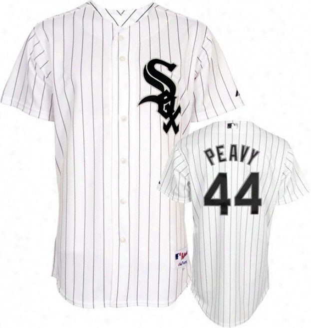 Jake Peavy Jersey: Adult Splendid Home Pinst5ipe Replica #44 Chicago White Sox Jersey