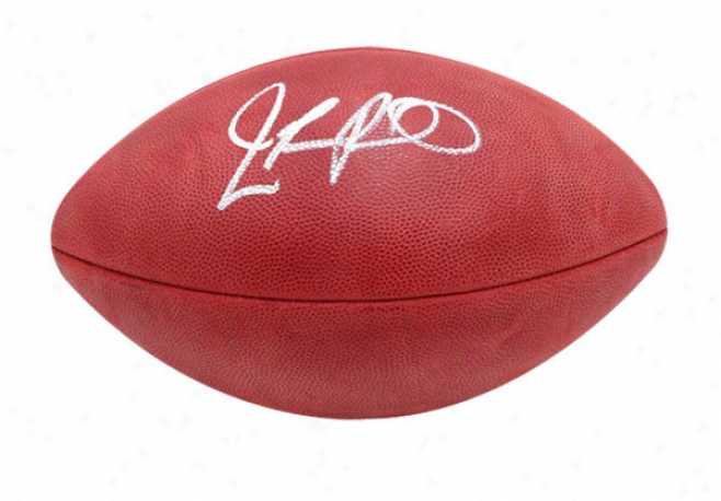 Jamarcus Russell Autographed Football  Details: Football