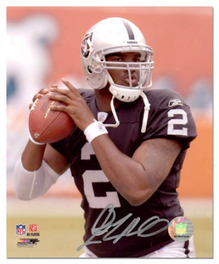 Jamarcus Russell Oakland Raiders Autographed 8x10 Photograph