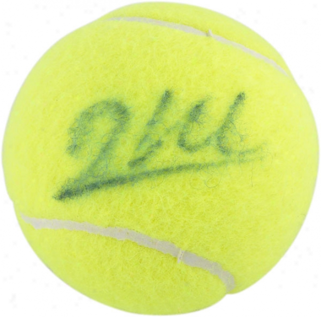 James Blake Autographed Us Open Tenni Bsall