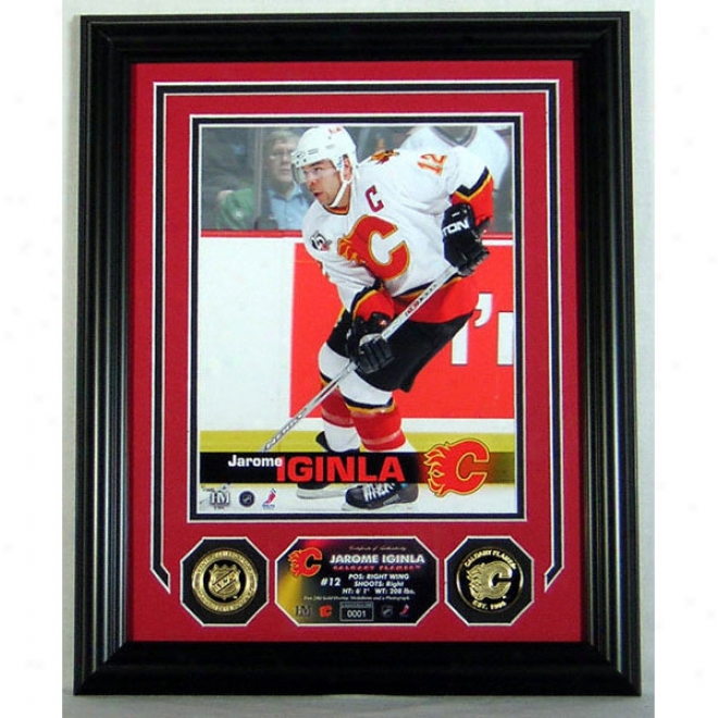 Jarome Iginla Calgary Flames Photo Mint