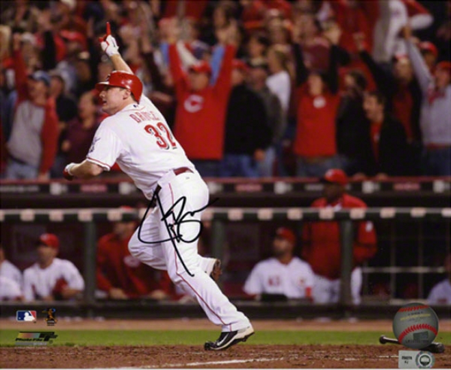 Jay Bruce Autographed 8x10 Photograph  Details: Cincinnati Reds