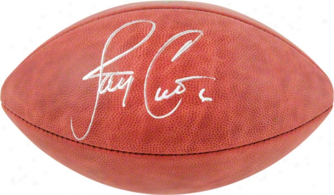 Jay Cutler Autographed Football