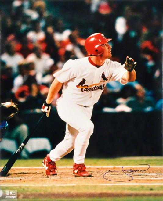 J.d. Drew St. Louis Cardinals 16x20 Autographed Photograph