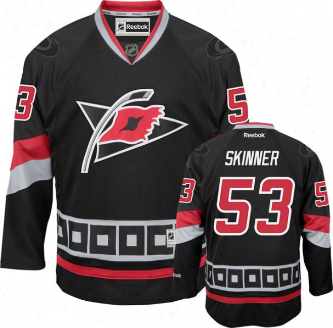 Jeff Skinner Jersey: Reebok Alternate #553 Carolina Hurricanes Premier Jersey