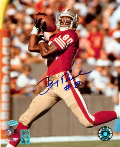 Jerry Rice San Francisco 49ers - Over The Shoulde rCatch - 16x20 Autographed Photograph