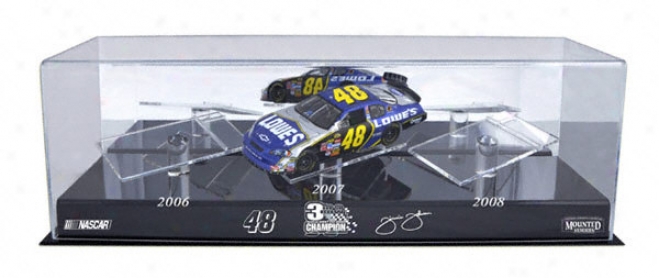 Jimmie Johnson - Three Time Champ - 1/24th Three-scale Car Cwse