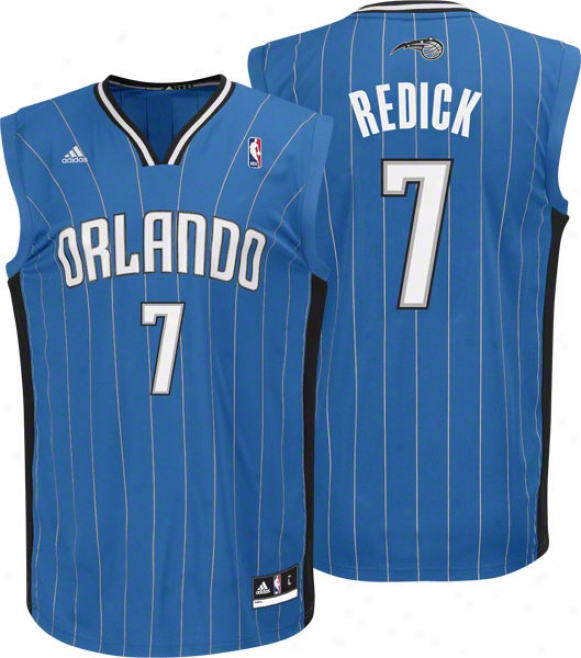 J.j. Redick Jersey: Adidas Azure Replica #7 Orlando Magic Jersey