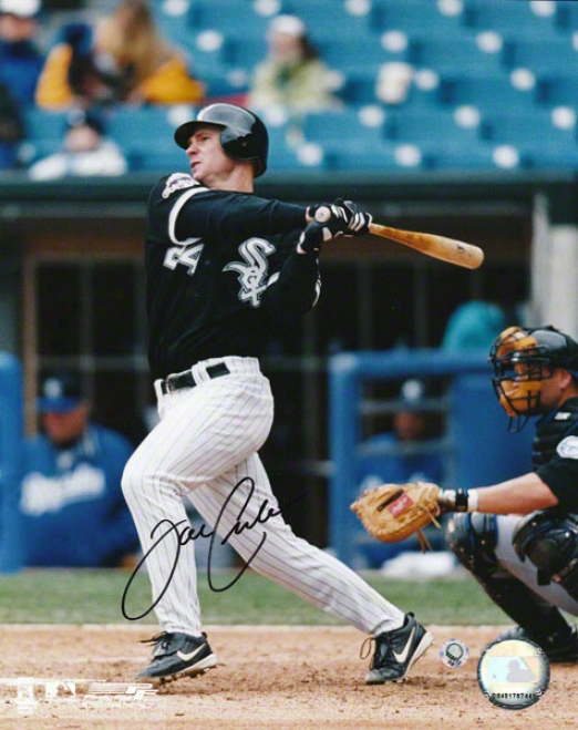 Joe Crede Chicago White Sox - Batting - Autographed 8x10 Photograph