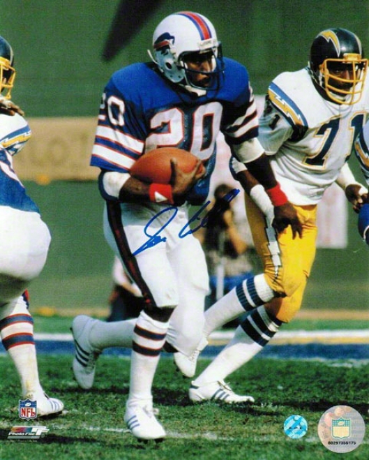 Joe Cribbs Autographed Buffalo Bills 8x10 Photo