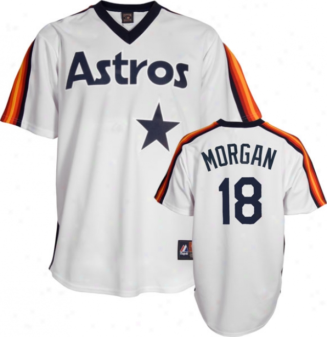 Joe Morgan Houston Astros Cooperstown Replica Jersey