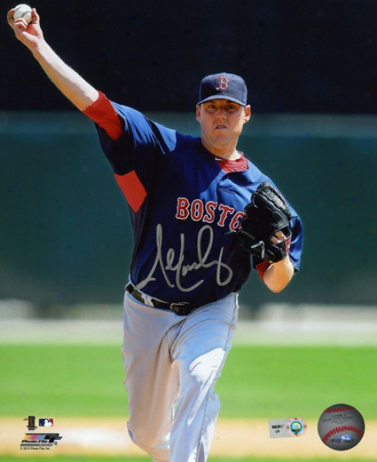 John Lackey Boston Red Sox Autographed 8x10 Photograph