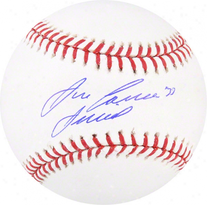 Jose Canseco Autogrqphed Baseball  Details: Juiced Inscription