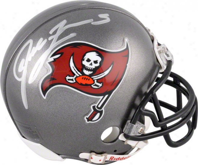 Josh Freeman Autographed Mini Helmet  Details: Tampa Bay Bufcaneers