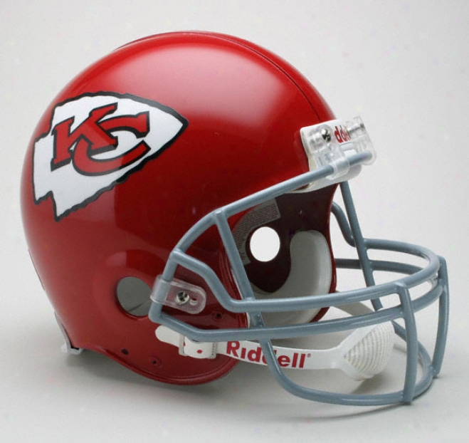 Kansas City Cuiefs 1963-1973 Authentic Pro Line Riddell Throbwack Full Size Helmet