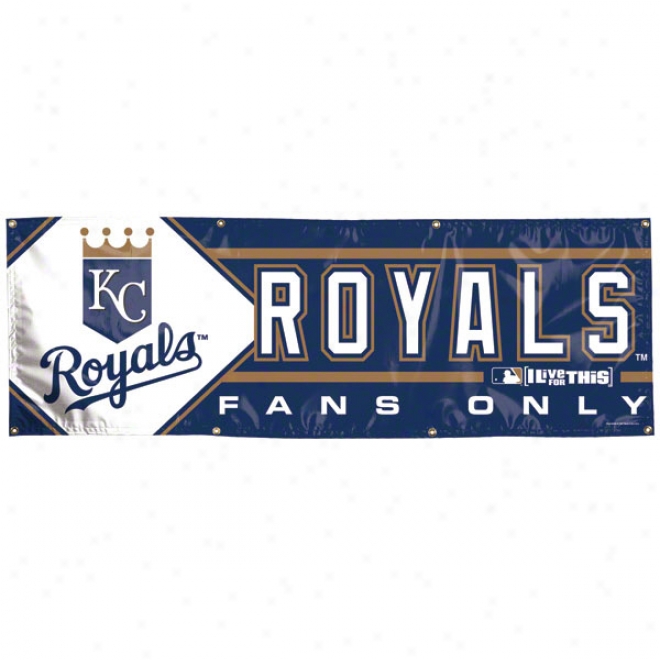 Kansas City Royals 2x6 Vinyl Banner