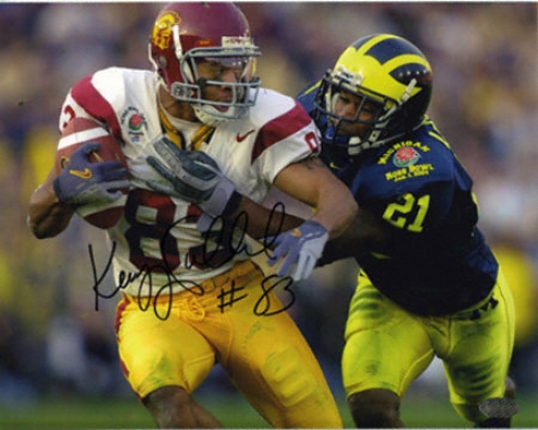 Keary Colbert Usc Trojans 8x10 Autographed Photograph