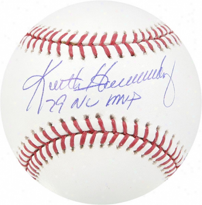 Keith Hernandez Autographed Baseball  Details: &quot79 Nl Mvp&quot Inscription