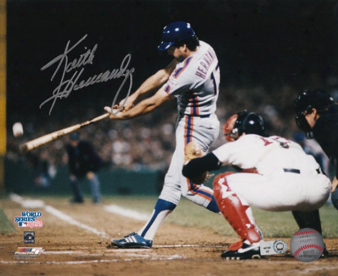 Keith Hernandez New York Mets Autographed 8x10 Photograph