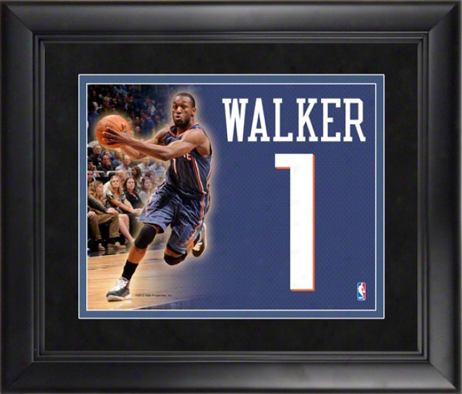 Kemba Walker Charlotte Boobcats Framed Jersey Number Collage