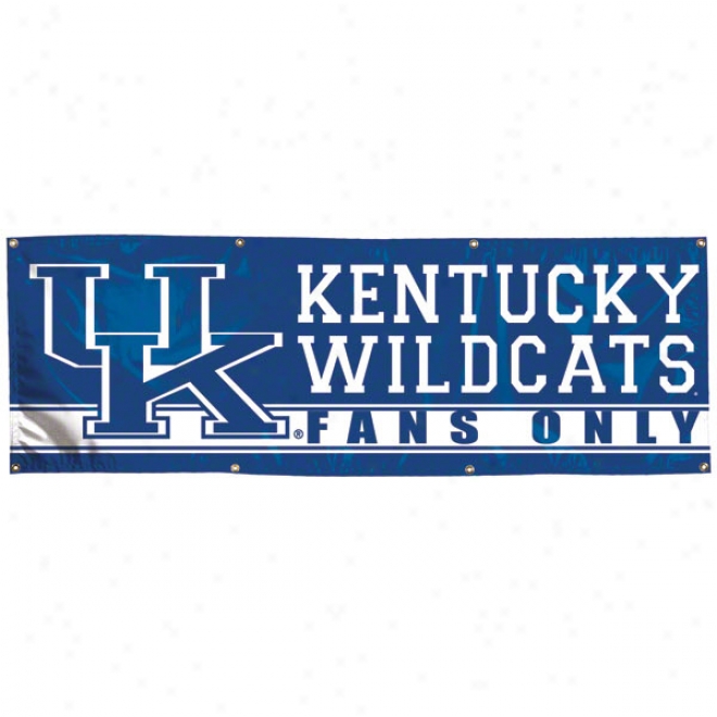 Kentucky Wildcats 2x6 Vinyl Banner