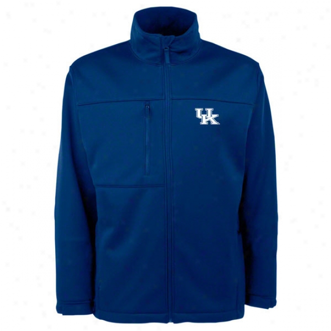 Kentucky Wildcats Blue Traverse Bonded Soft Shell Jacket