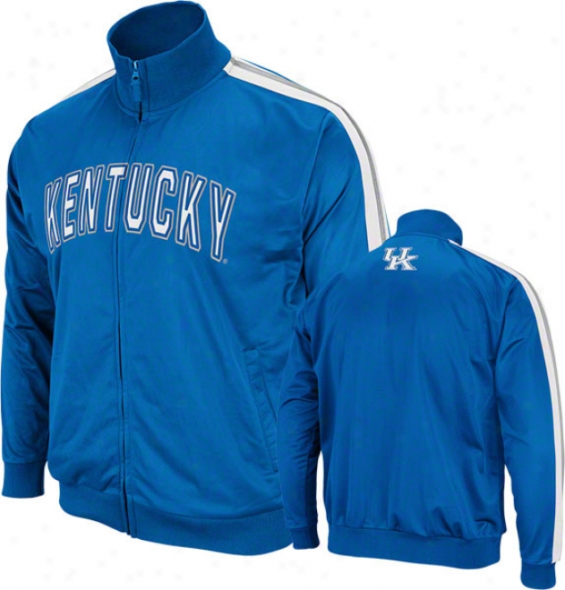 Kentucky Wilrcats Royal Pace Track Jacket