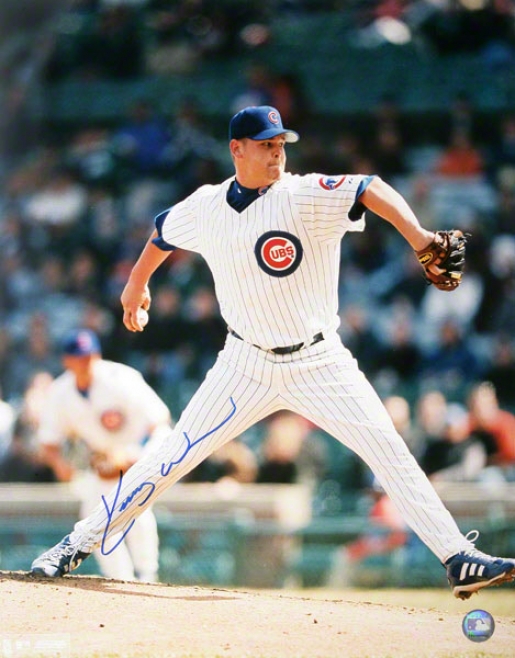 Kerry Wood Chicago Cubs 16x20 Autographed Photo
