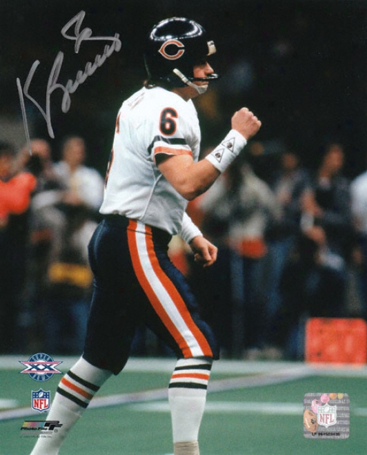 Kevin Butler Chicago Bears - Kicking - Autographed 8x10 Photograph