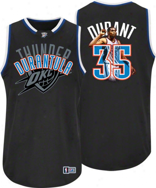 Kevin Durant Oklahoma City Thunder August Notorious Jersey