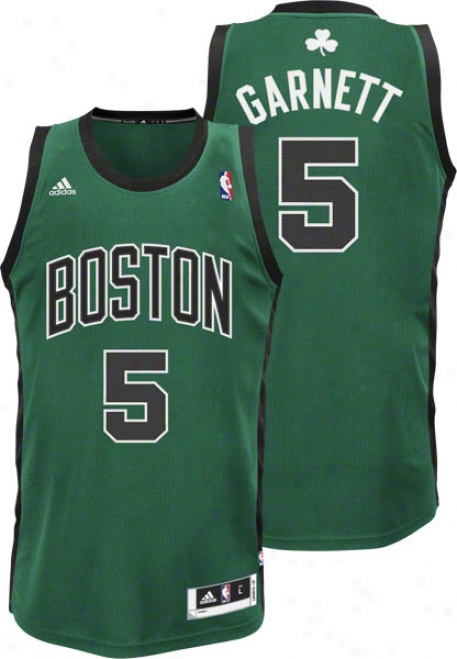 Kevin Garndtt Alternate Adidas Revolution 30 Swingman Boston Celtics Jersey
