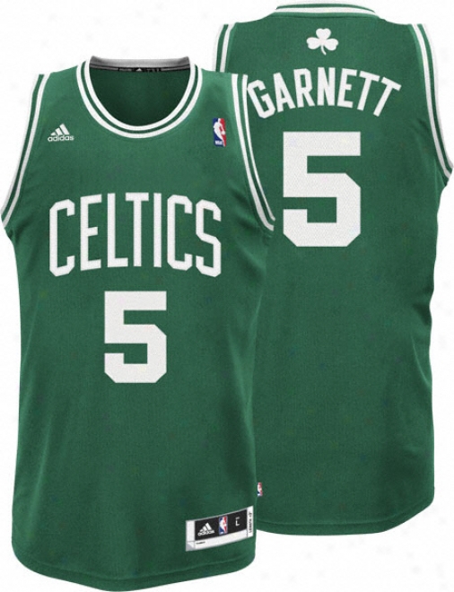 Kevin Garnett Green Adidas Revolution 30 Swingman Boston Celtics Jersey