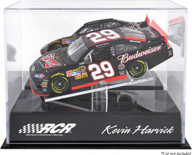 Kevin Harvick 1/24th Die Cast Display Case With Platform