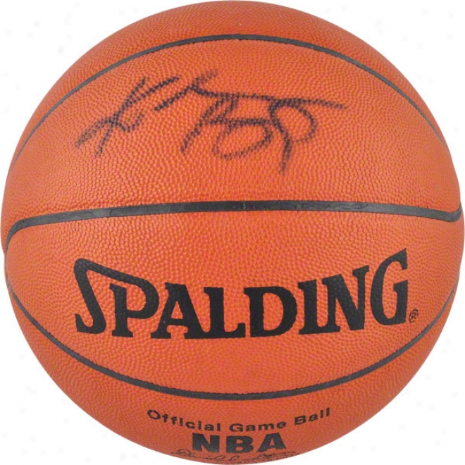Kobe Bryant Autographed Basketball  Details: Los Angeles Lakers, Official Nba Basketball