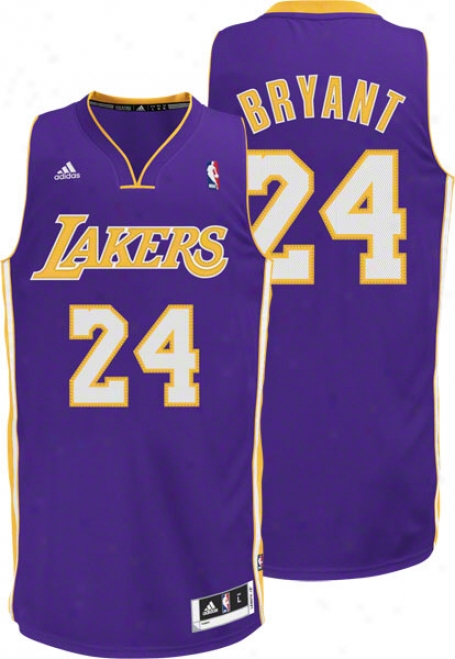 Kobe Bryant Purple Adidas Revolution 30 Swingman Los Angeles Lakers Jersey