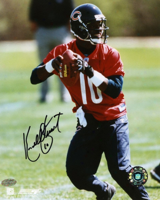 Kordell Stewart Chicago Bears 8x10 Autographed Photograph