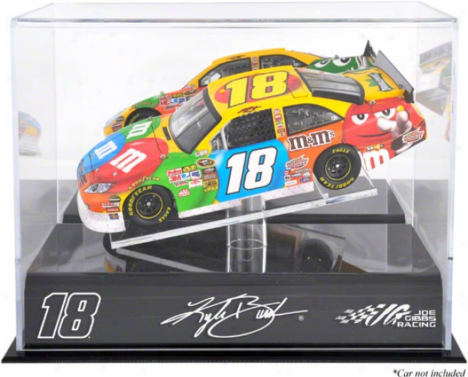 Kyle Busch 1/24th Die Cast Display Case With Platform