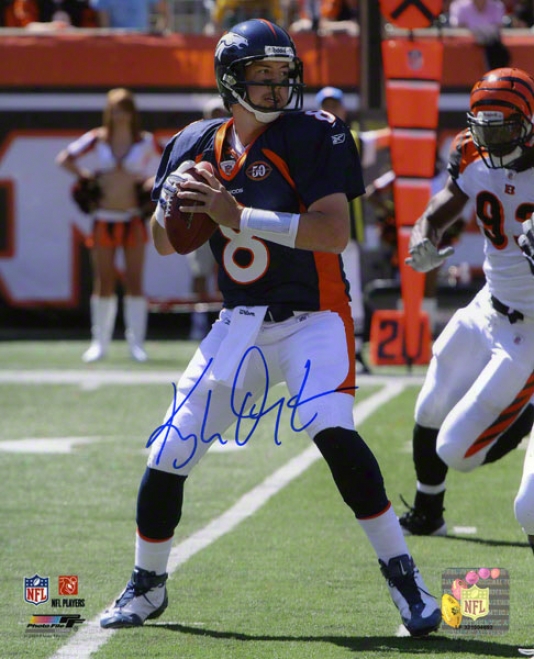 Kyle Orton Autographed Photograph  Details: Denver Broncos ,8x10