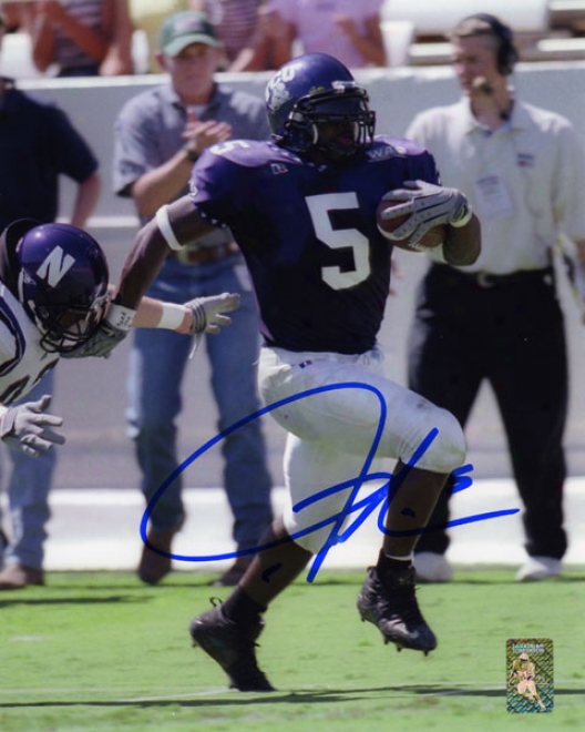 Ladainian Tomlinson Autographed Photograph  Particulars: Tcu Horned Frogs, 8x10