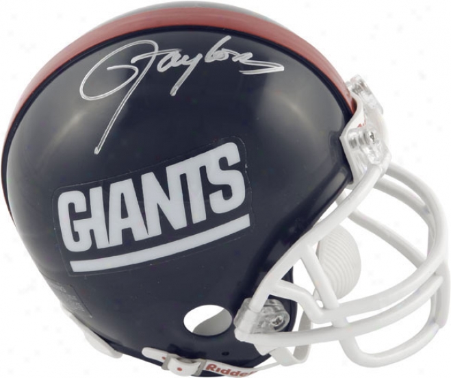 Lawrence Taylor New York Giants Autographed Mini Helmet