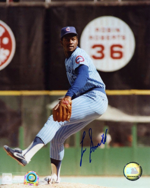 Lee Smith Chicago Cubs 8x10 Autographed Photogdaph