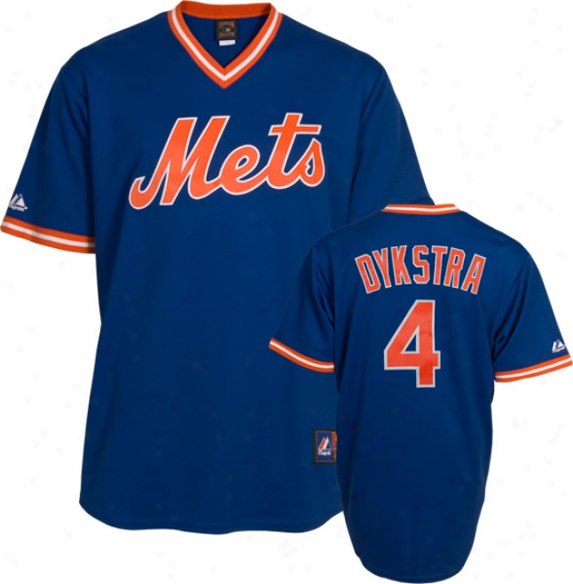 Lenny Dykstra New York Mets Royal Cooperstown Replica Jersey