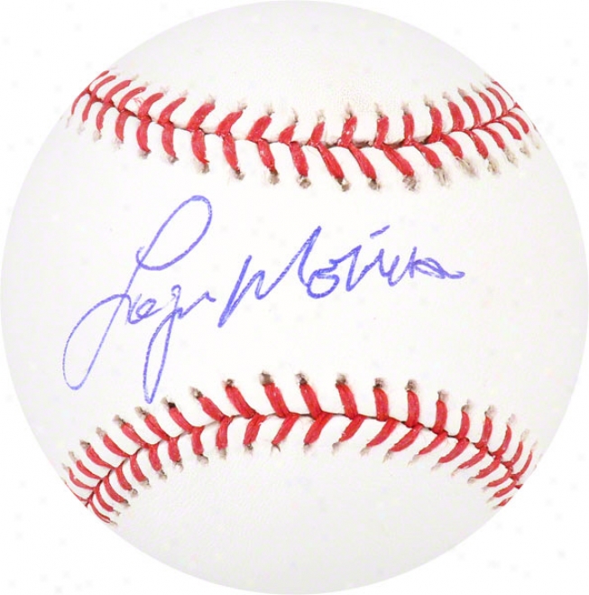 Logan Morrison Autographed Mlb Baseball  Details: Miami Marlins