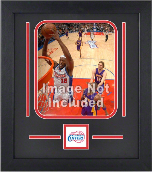 Los Angeles Clippers 8x10 Vertical Setup Frame With Team Logo