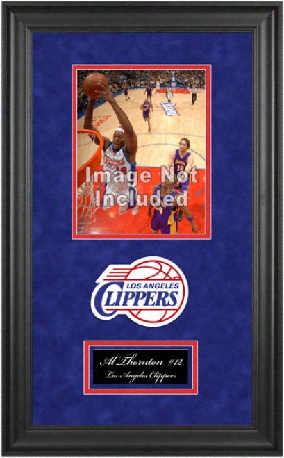 Los Angeles Clippers Deluxe 8x10 Team Logo Frame