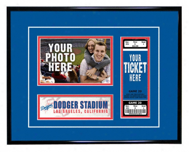 Los Angeles Dodgers - Game Day - Ticket Frame